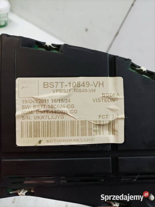 LICZNIK BS7T10849VH 20 D 163 Ford Mondeo Mk4