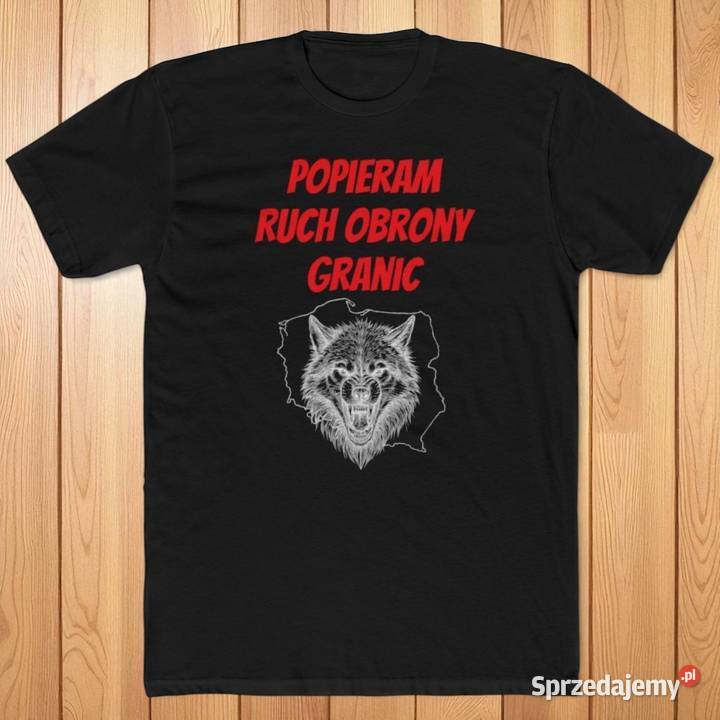 Koszulka patriotyczna Ruch Obrony Granic Stop Warszawa