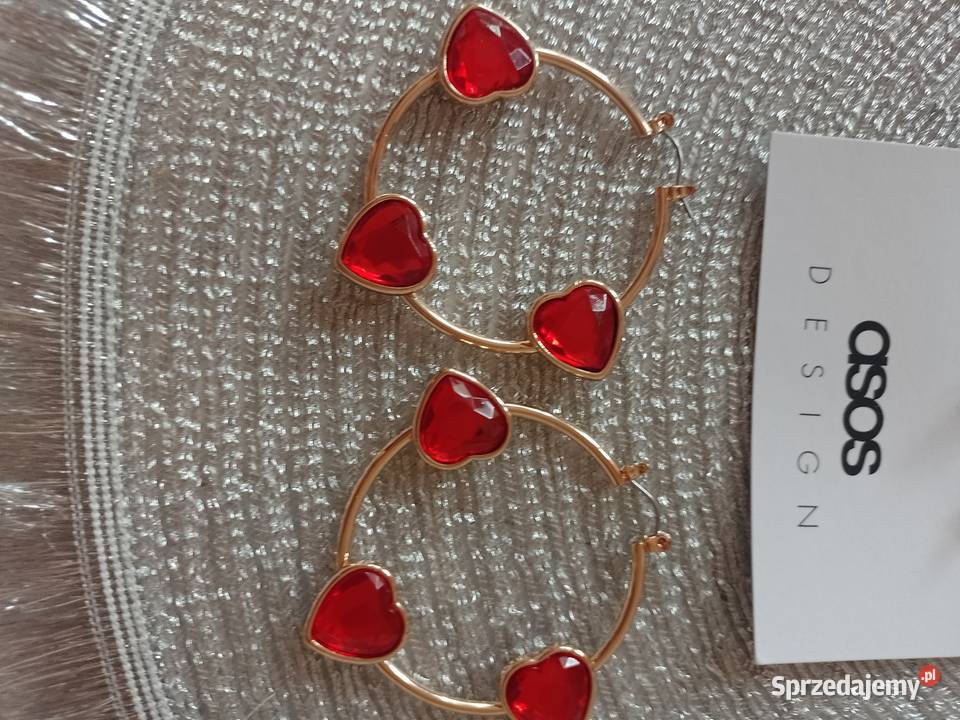 ASOSOkrągłe bogato zdobione kolczyki z Londynu Dla kobiet Kraków