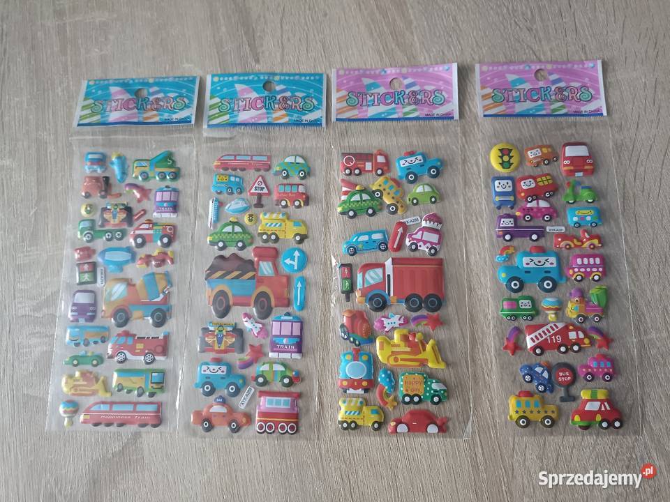 Zestaw naklejek pojazdy pomorskie