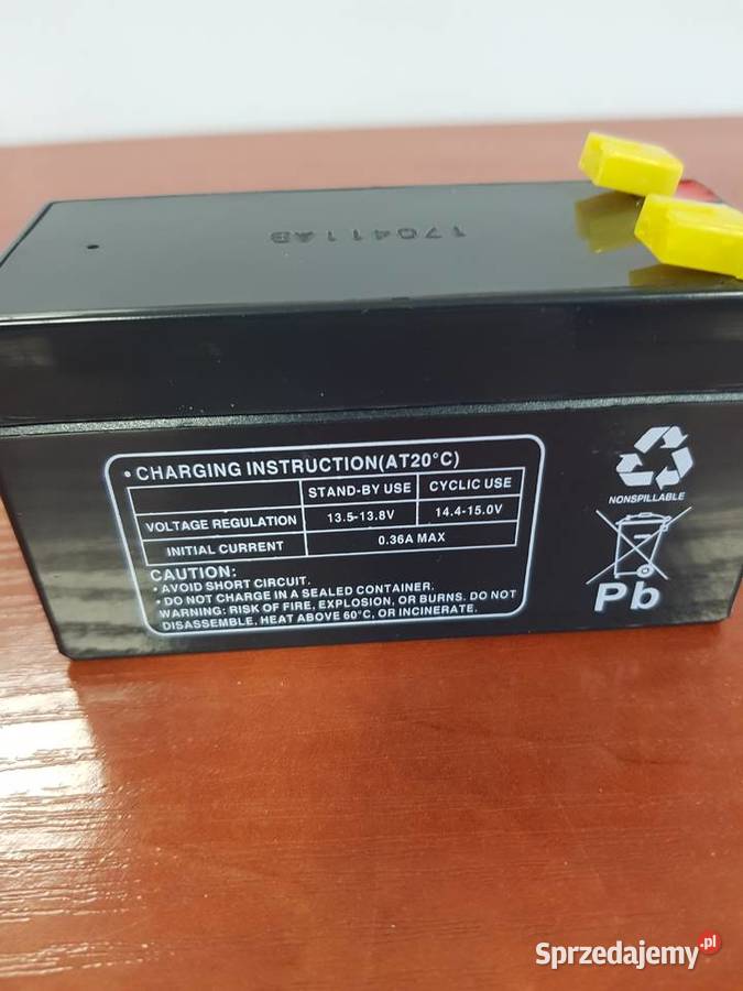 9118505836 Bateria CRS 12V LELY ASTRONAUT lubuskie Sulechów