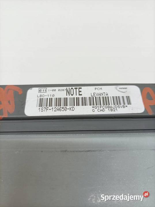 STEROWNIK SILNIKA 1S7F12A650KD 18 B 125 Ford