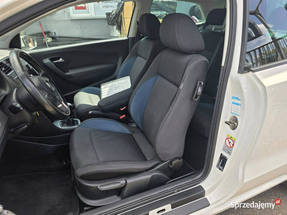 Volkswagen Polo 16 TDI 90 Klimatyzacja Grzane biały Słupsk