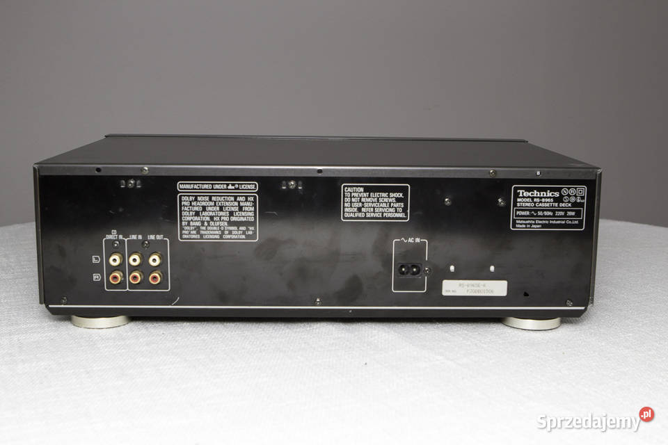 Magentofon Technics RSB695 odnowiony gwarancja małopolskie Kraków sprzedam