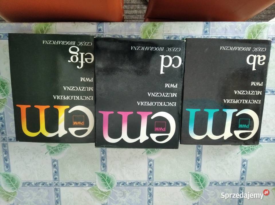 encyklopedia muzyczna encyklopedie, słowniki, leksykony Lublin