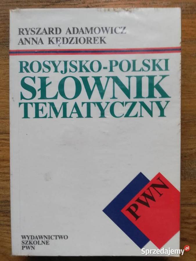 Rosyjskopolski słownik tematyczny RAdamowicz Kraków