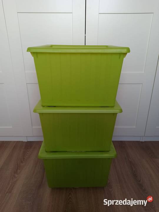 IKEA pudełko na zabawki VESSLA Pojemnik 39x39 z Brzostek
