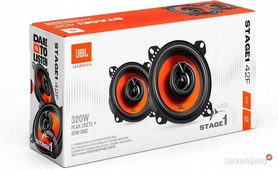 JBL STAGE1 42F MOCNE GŁOŚNIKI DWUDROŻNE 10 100mm Łuszczów Drugi