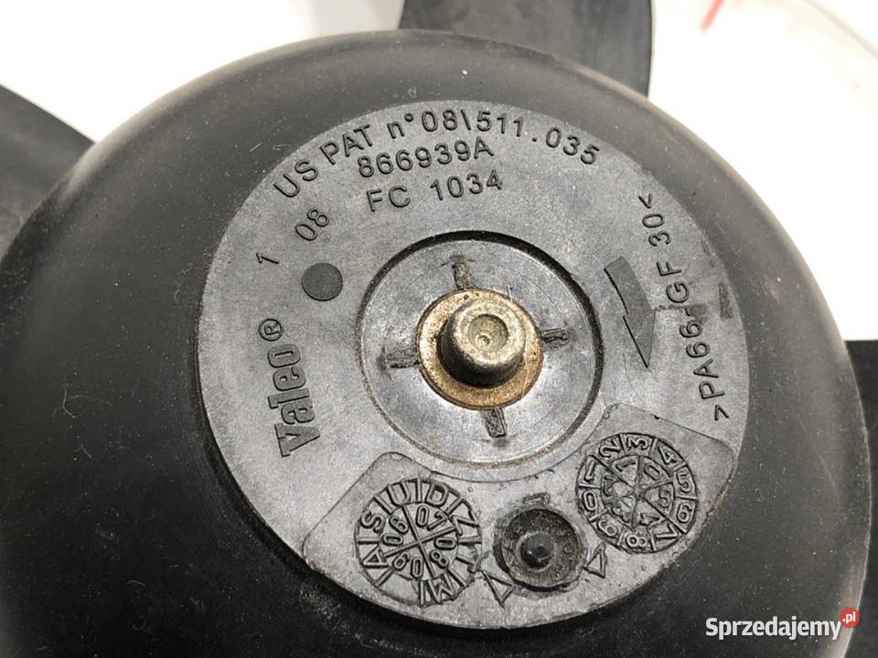 WENTYLATOR CHŁODNICY SKODA FABIA II 12 70 Wentylatory chłodnicy