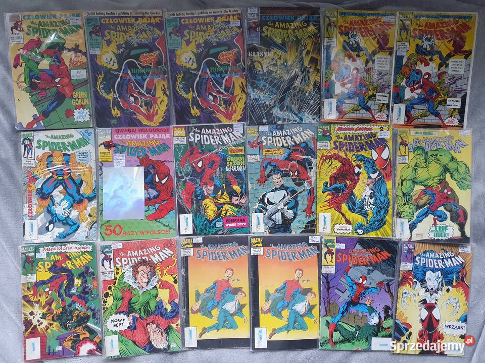 SpiderMan różne numery wydawnictwo TMSemic Komiksy Gdynia