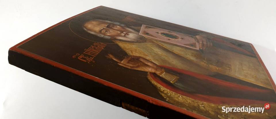 Ikona Święty Mikołaj z Miry Cudotwórca 0327 mazowieckie