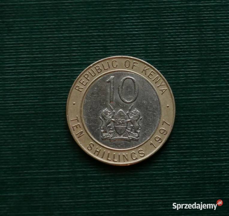 KENIA 10 szylingów 1997r