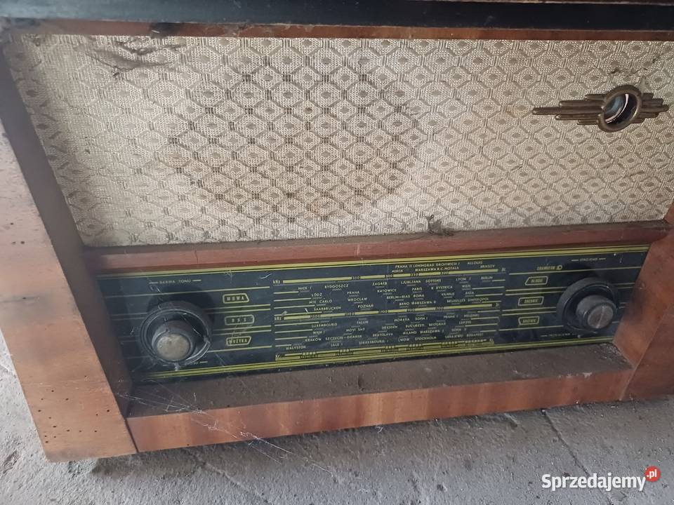 Radio stolica wyskalowane na Stalinogrod lubelskie Lublin