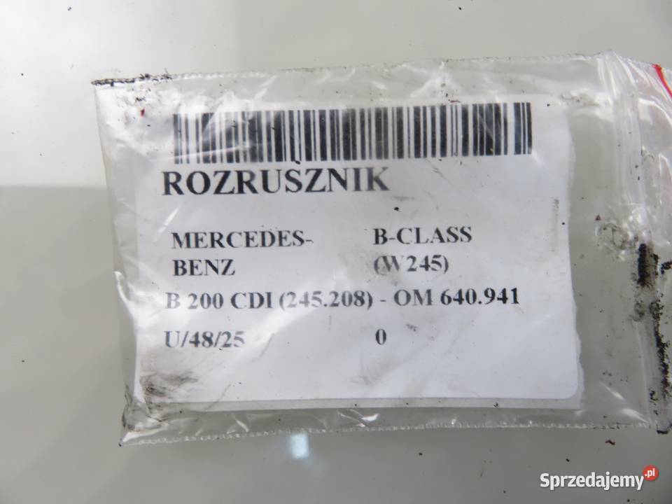 ROZRUSZNIK MERCEDES W245 200 CDI 0051517401 sprzedam