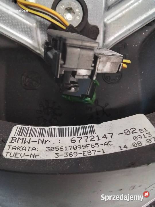 BMW 3 E92 E93 KIEROWNICA SKÓRA MULTIFUNKCJA Opole Lubelskie sprzedam