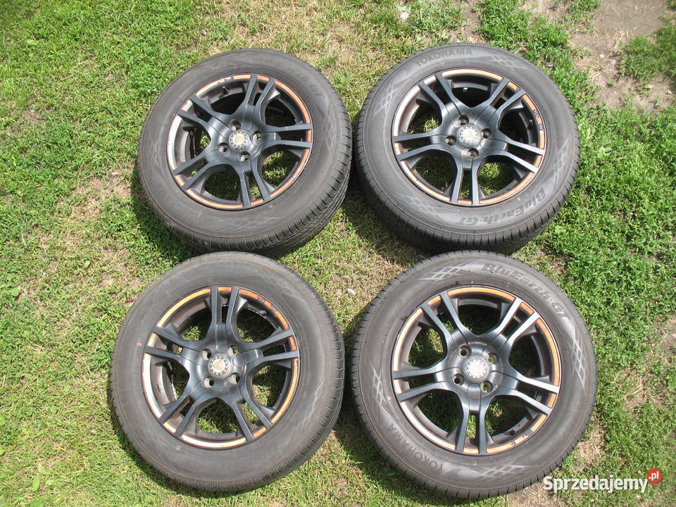 felgi aluminiowe 15 4x100 renault vw toyota Średnica 15" lubelskie Lublin