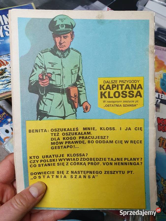 Kapitan Kloss zestaw 20 komiksów wydanie 2 Gdynia