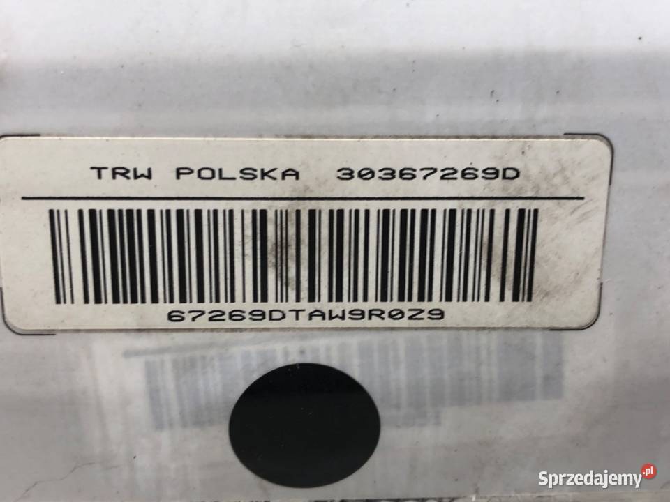 PODUSZKA POWIETRZNA PASAŻERA BMW E91 osobowe podkarpackie