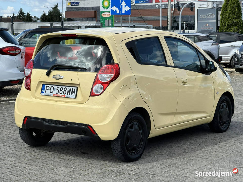 Chevrolet Spark LPGKlimatyzacja II M300 2010 wielkopolskie Suchy Las