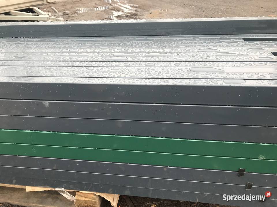 Słupki ogrodzeniowe panelowe 60x40 H-2m