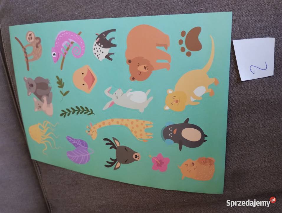 Naklejki zwierzęta 1 Siemiatycze