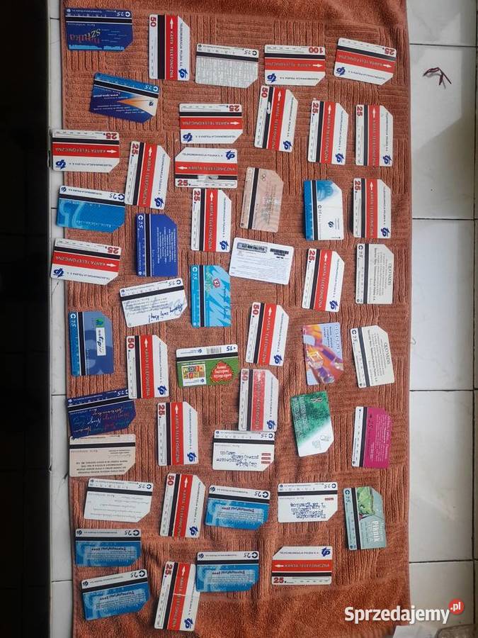 karty telefoniczne 260 sztuk Pocztówki i karty telefoniczne Oleśnica