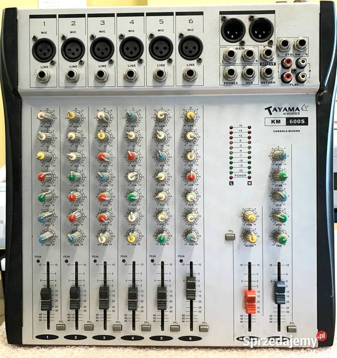 KonsolaMixer TAYAMA Acoustics 600s sprzedam Konstancin-Jeziorna