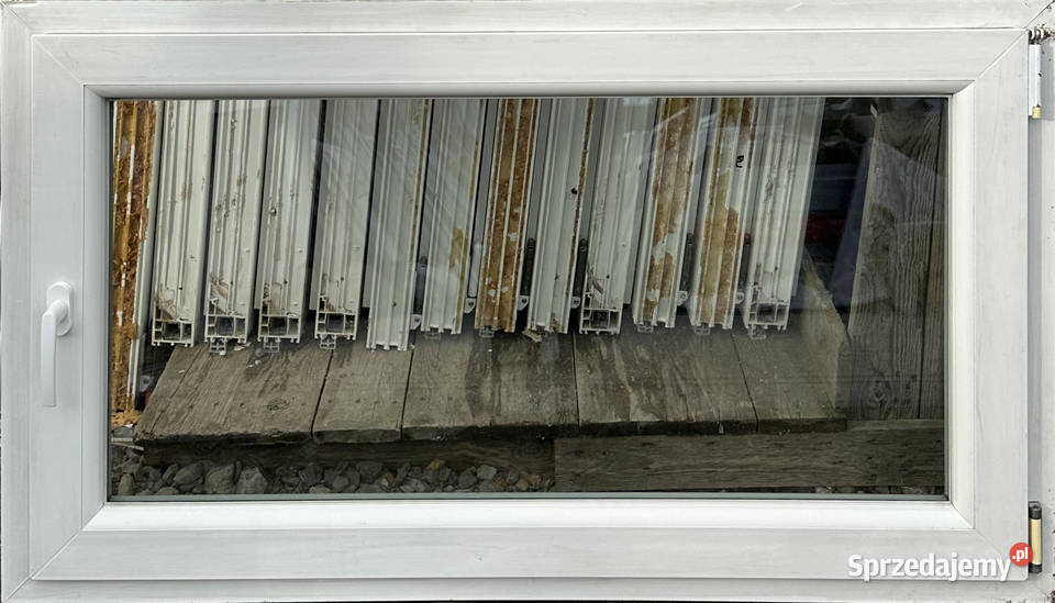 OKNA KacprzaK 132X78 OKNO Używane Plastikowe PCV mazowieckie Siedlce