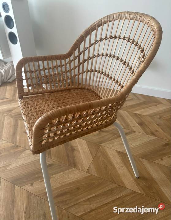 IKEA NILSOVE 4 krzesła rattanowe z zachodniopomorskie sprzedam