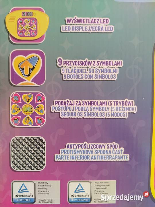 OKAZJA Mata muzyczna interaktywna taneczna 100 x Zabrze sprzedam