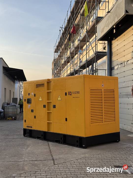 Agregat prądotwórczy Electroquell 250 kVA 200 kW Sadkowski Młyn