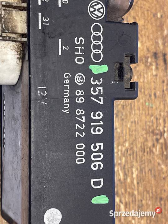 Sterownik wentylatorów VW Audi Seat 357919506D Układ chłodzenia wielkopolskie sprzedam