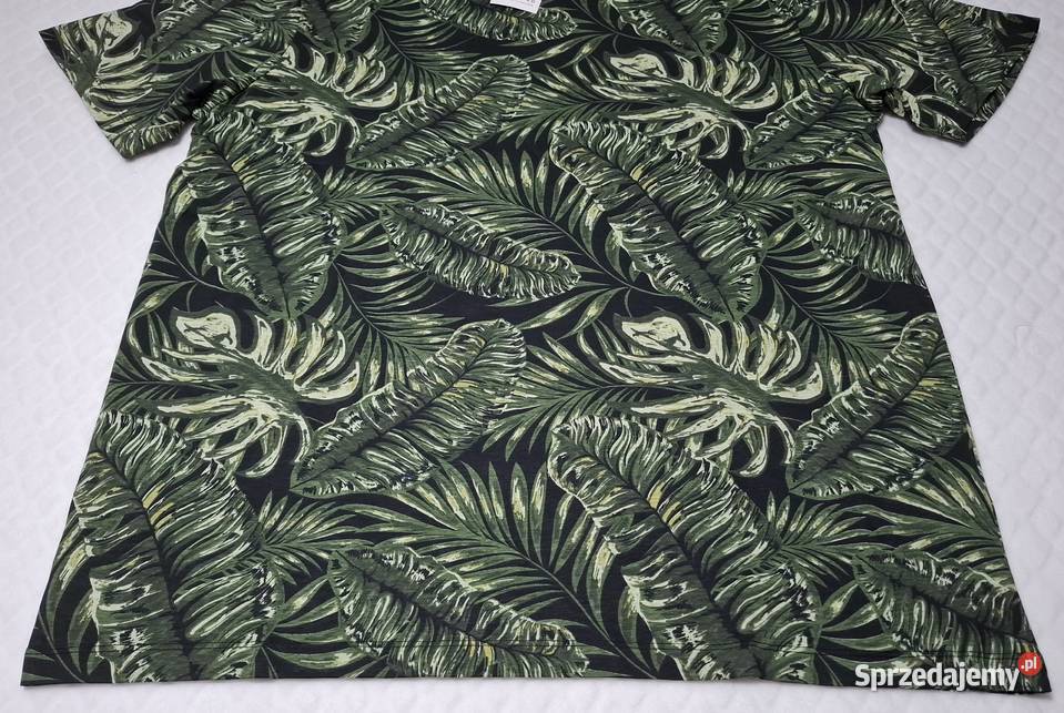 Koszulka męska krótki rękaw Tshirt Reserved XL czarny
