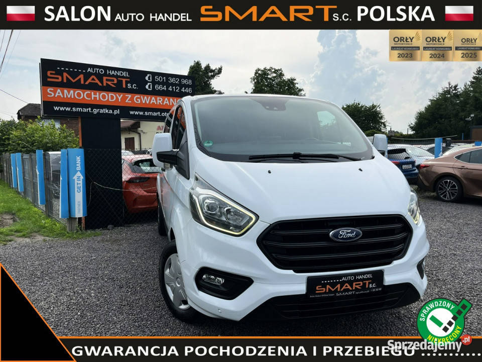 Ford Custom Ledy Kamera 5 Osobowy Brygadowy L2H1 Rydułtowy