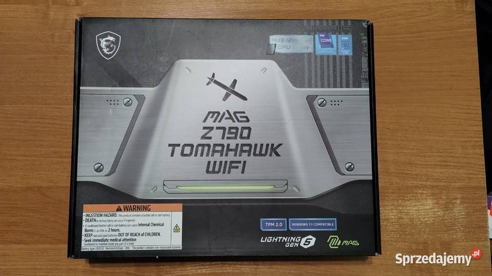 MSI MAG Z790 Tomahawk wifi ddr5 uszkodzona