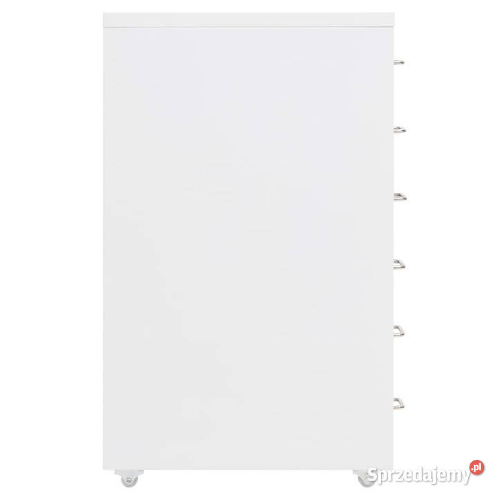 Mobilna szafka kartotekowa biała 28x41x69 sprzedam