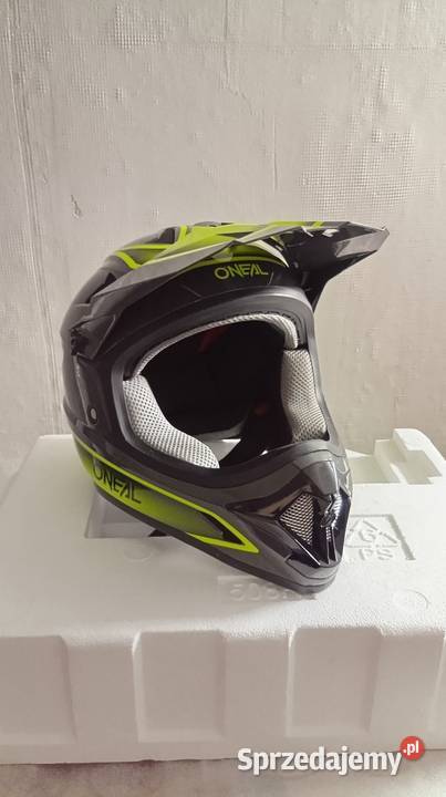 Kask Fullface ONeal Sonus Slick Żółty Rozmiar S Świętochłowice sprzedam