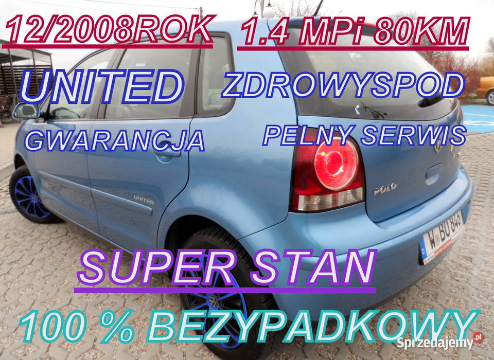 VOLKSWAGEN POLO 14 MPi wW ofercie Fabia 14 Mpi immobilizer Bochnia