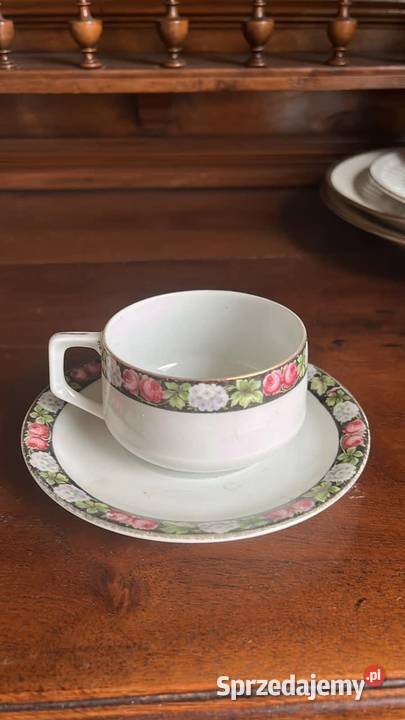 Filiżanka Fraureuth z Porzellanfabrik Fraureuth Gdańsk