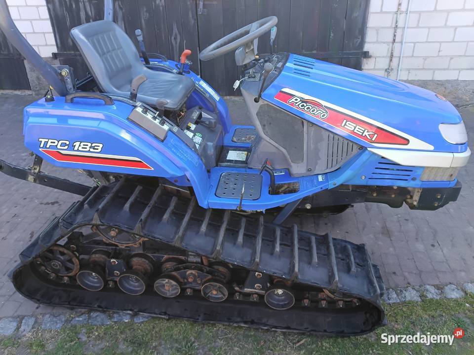 Iseki TPC 183 na gąsienicach Kubota Yanmar kujawsko-pomorskie