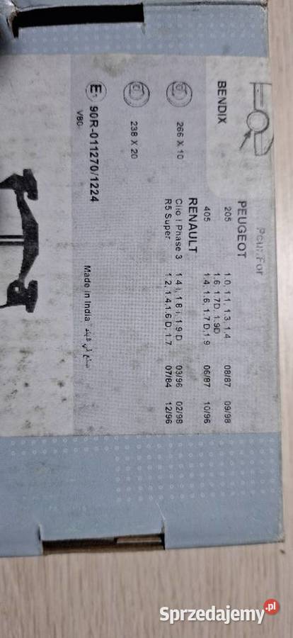 Klocki hamulcowe Valeo Sandomierz sprzedam