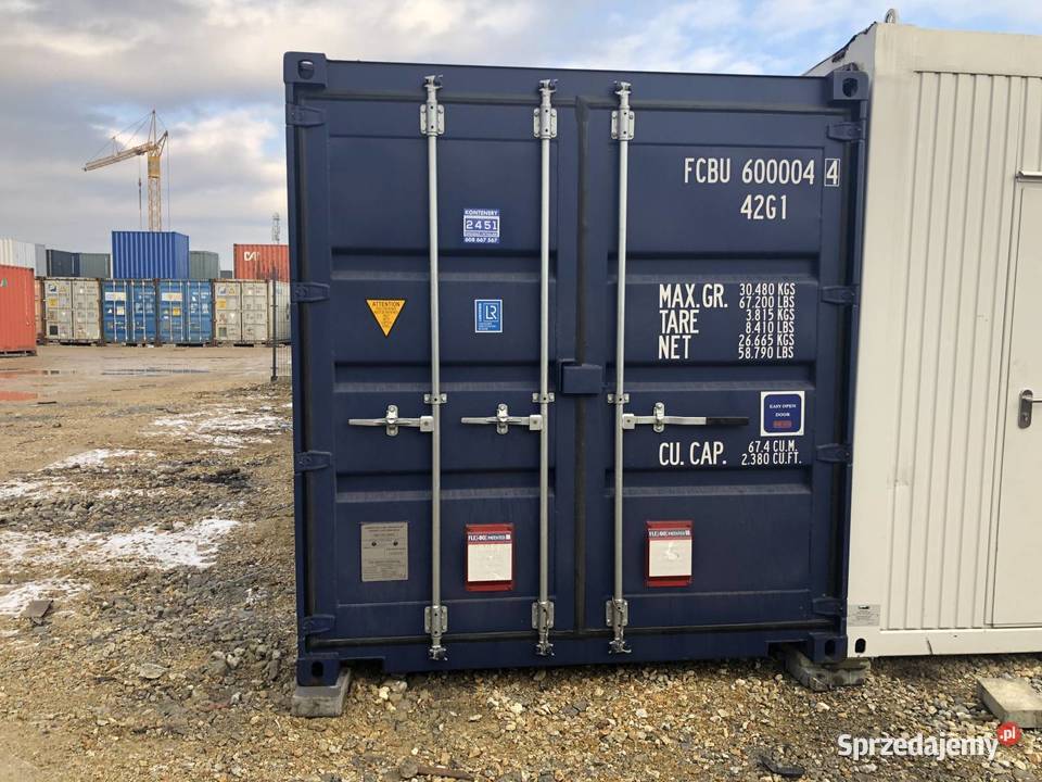 KONTENER MORSKI 40 DV ONE WAY DOUBLE DOOR Wrocław