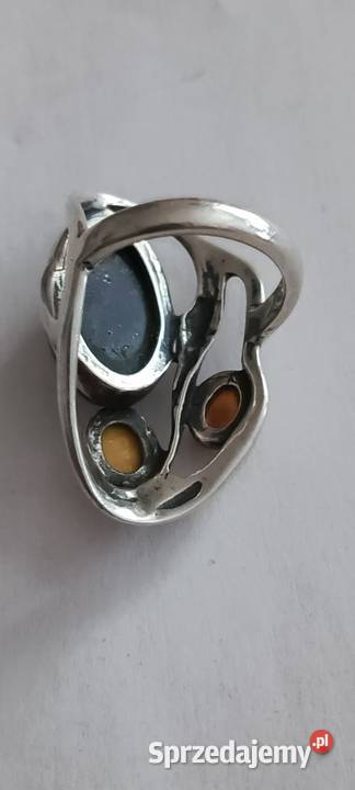 Pierścionek Bursztyn Białystok