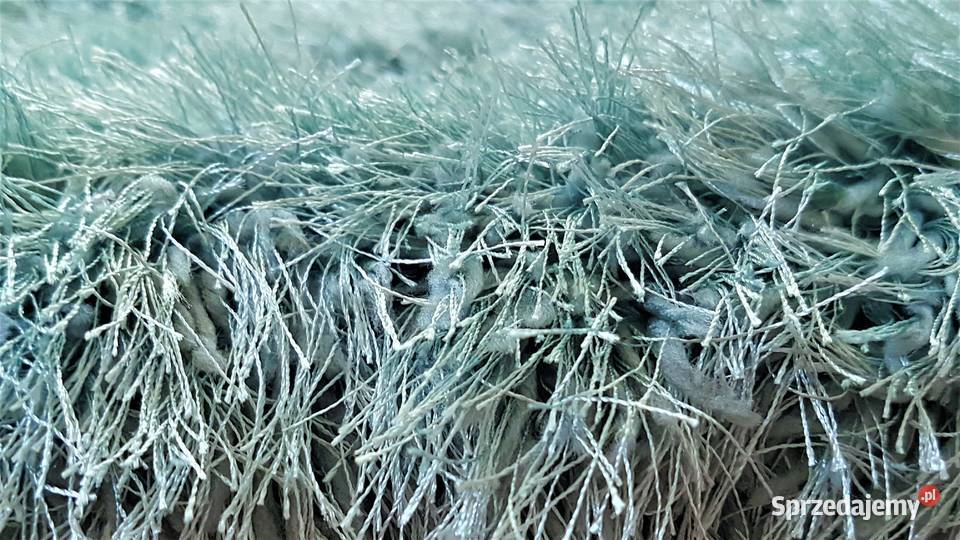 OUTLET Dywan GLAMOUR turkusowy KUDŁACZ 240 x 340 Przeciszów sprzedam