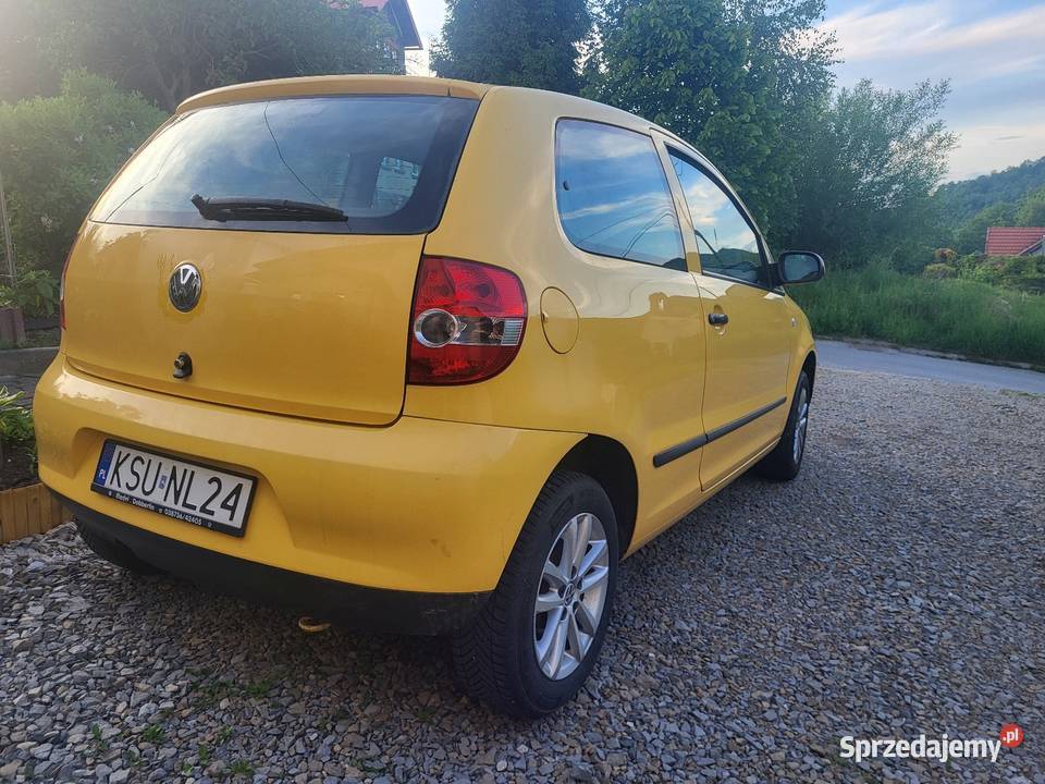 Volkswagen FOX 12 benzyna stan Zarejestrowany w Polsce małopolskie Zawoja