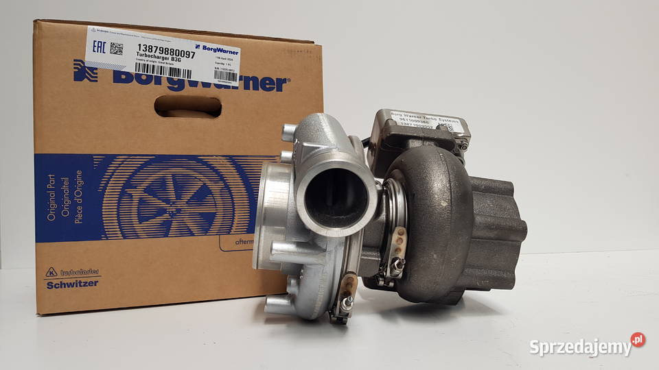 Turbosprężarka BorgWarner KKK 13879880097 Siedlce sprzedam
