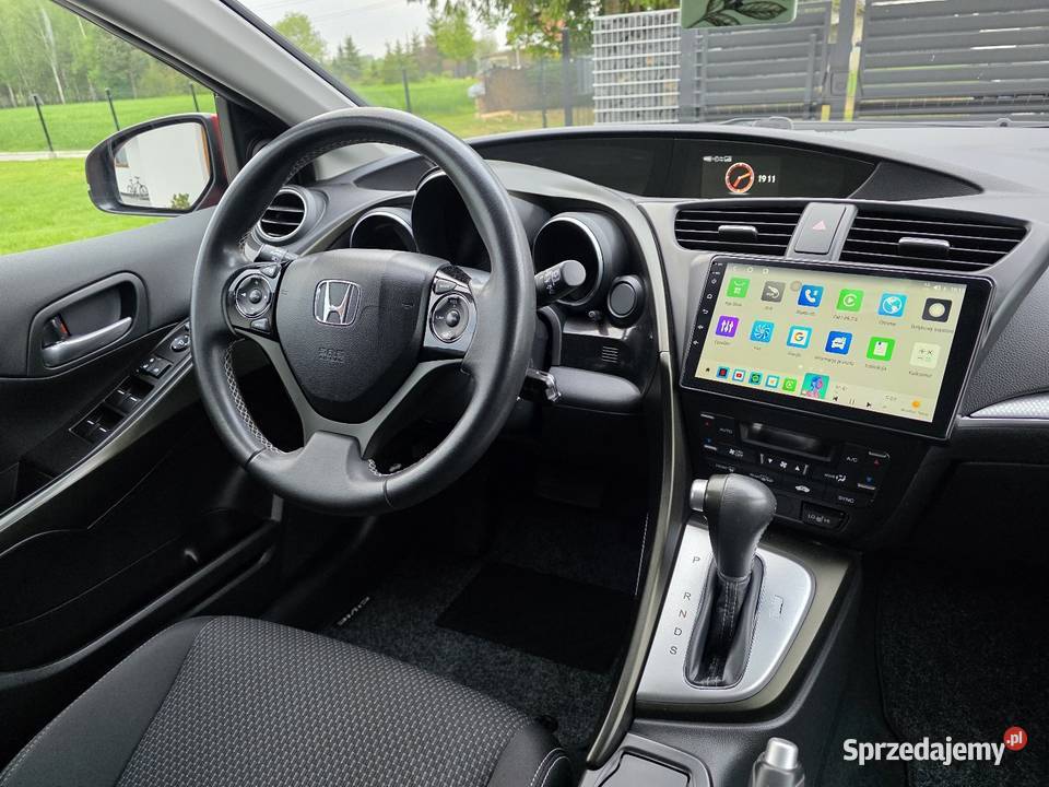 Honda Civic IX automat 18 benzyna welurowa tapicerka Civic Niedomice