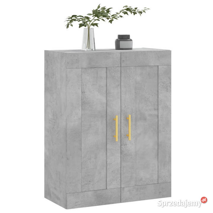 Szafka wisząca szarość betonu 695x34x90 WM830368 Warszawa