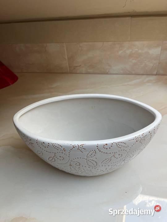 Doniczka ceramiczna osłonka Owalna Może być Gdańsk