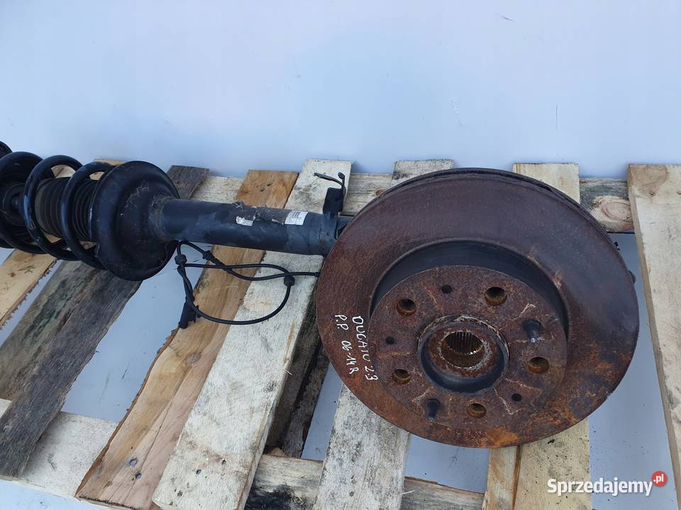 Ducato III 23 PRAWY PRZEDNI AMORTYZATOR Piasta Rudka sprzedam